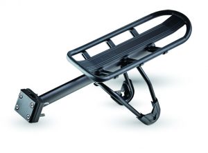 Alloy beam rear carrier rack