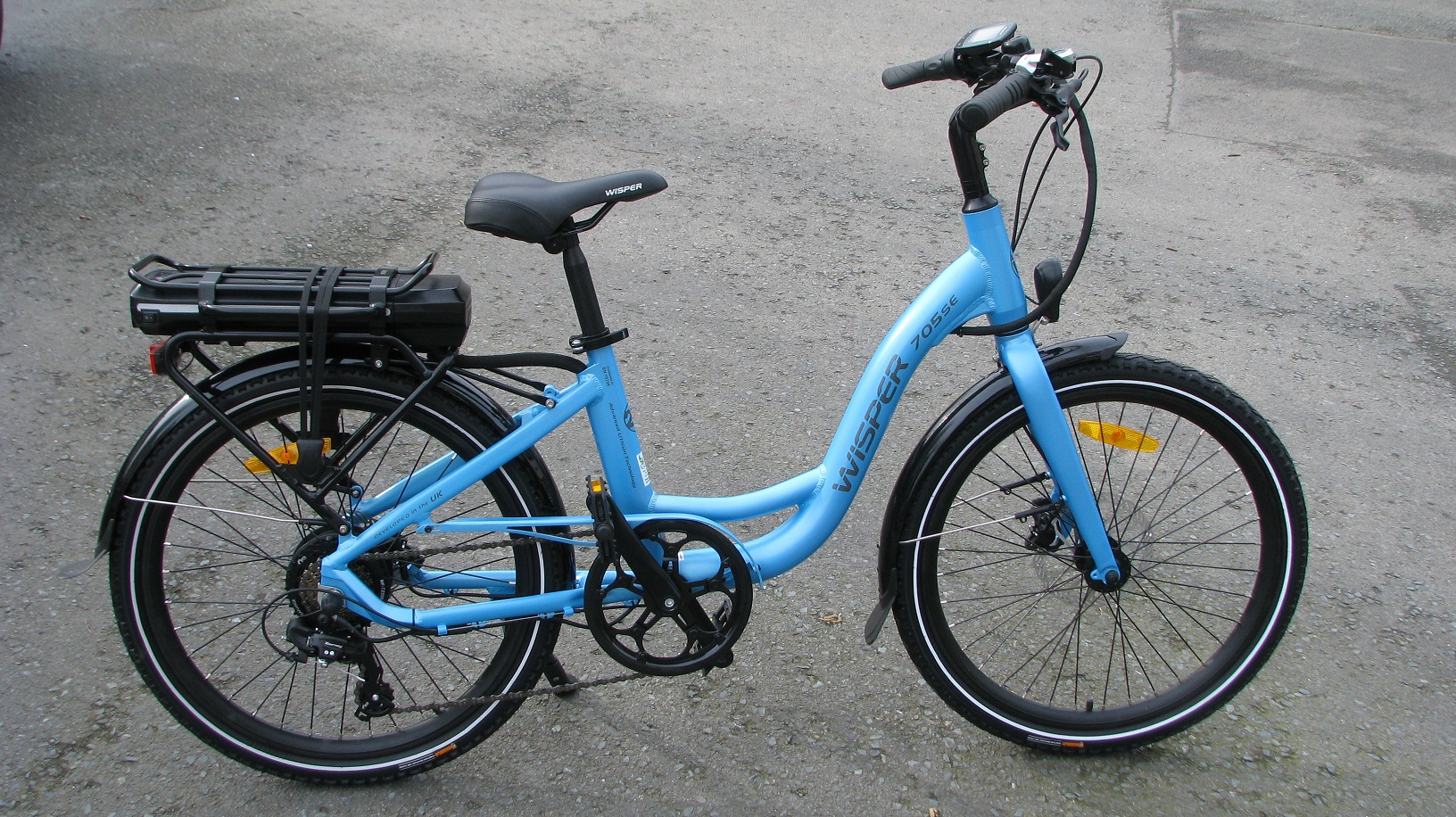 Wisper 705SE E-Bike (24" wheel) - blue in stock, (700wh) £1,950.00