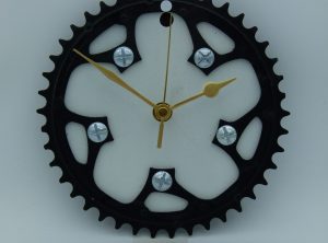 Clock from Bicycle Parts 12