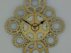 Clock from Bicycle Parts 19