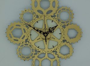 Clock from Bicycle Parts 2
