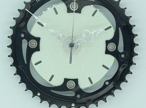 Clock from Bicycle Parts 24