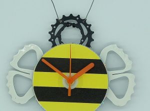Clock from Bicycle Parts 28
