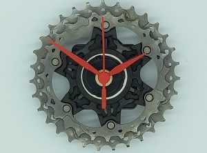 Clock from Bicycle Parts 34
